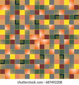 Abstract color seamless pattern for new background.
