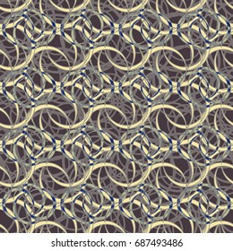 Abstract color seamless pattern for new background.