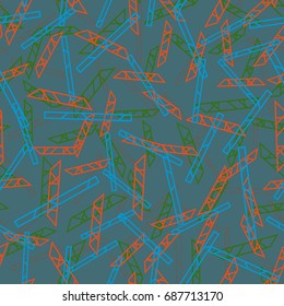 Abstract color seamless pattern for new background.