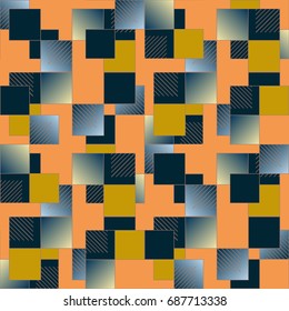 Abstract color seamless pattern for new background.