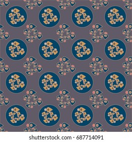 Abstract color seamless pattern for new background.