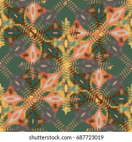 Abstract color seamless pattern for new background.