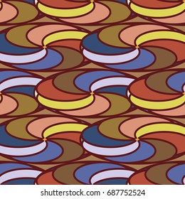 Abstract color seamless pattern for new background.