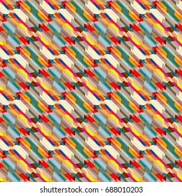 Abstract color seamless pattern for new background.