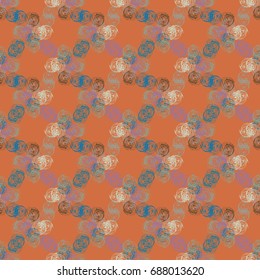 Abstract color seamless pattern for new background.