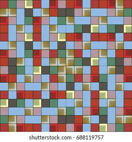 Abstract color seamless pattern for new background.