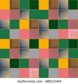 Abstract color seamless pattern for new background.