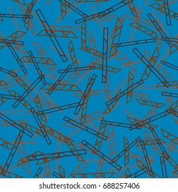 Abstract color seamless pattern for new background.
