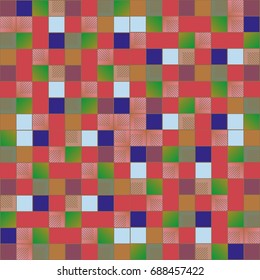 Abstract color seamless pattern for new background.