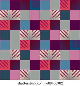 Abstract color seamless pattern for new background.