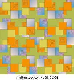 Abstract color seamless pattern for new background.