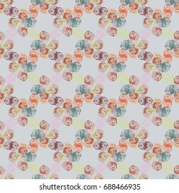 Abstract color seamless pattern for new background.