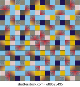 Abstract color seamless pattern for new background.
