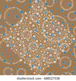 Abstract color seamless pattern for new background.