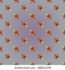 Abstract color seamless pattern for new background.