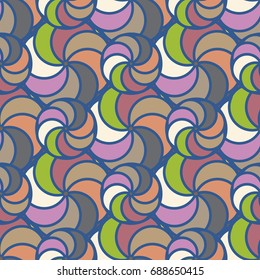 Abstract color seamless pattern for new background.