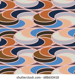 Abstract color seamless pattern for new background.