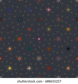 Abstract color seamless pattern for new background.