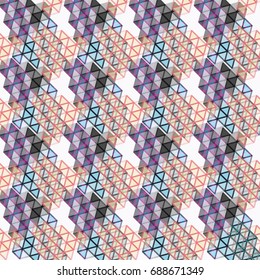 Abstract color seamless pattern for new background.