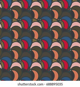 Abstract color seamless pattern for new background.