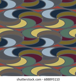 Abstract color seamless pattern for new background.