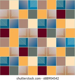 Abstract color seamless pattern for new background.