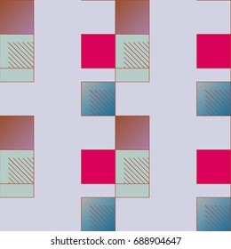 Abstract color seamless pattern for new background.