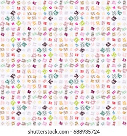 Abstract color seamless pattern for new background.