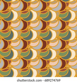 Abstract color seamless pattern for new background.