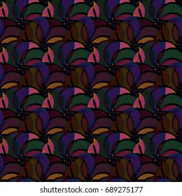 Abstract color seamless pattern for new background.