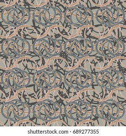 Abstract color seamless pattern for new background.