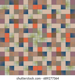 Abstract color seamless pattern for new background.