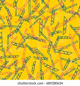 Abstract color seamless pattern for new background.