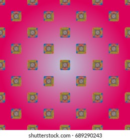 Abstract color seamless pattern for new background.
