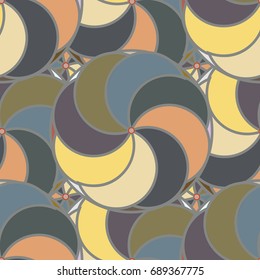 Abstract color seamless pattern for new background.