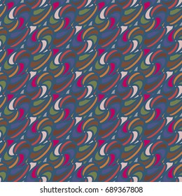 Abstract color seamless pattern for new background.
