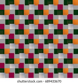 Abstract color seamless pattern for new background.