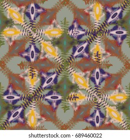 Abstract color seamless pattern for new background.