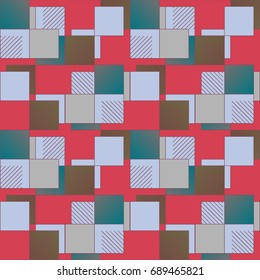 Abstract color seamless pattern for new background.