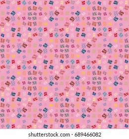 Abstract color seamless pattern for new background.