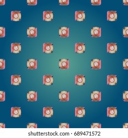 Abstract color seamless pattern for new background.