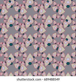 Abstract color seamless pattern for new background.