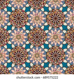 Abstract color seamless pattern for new background.