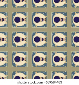 Abstract color seamless pattern for new background.