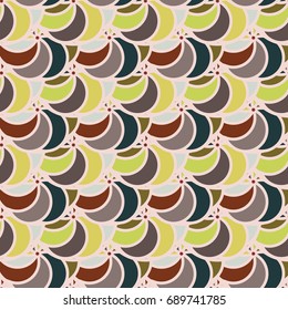 Abstract color seamless pattern for new background.