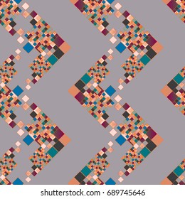 Abstract color seamless pattern for new background.