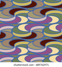 Abstract color seamless pattern for new background.
