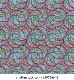 Abstract color seamless pattern for new background.
