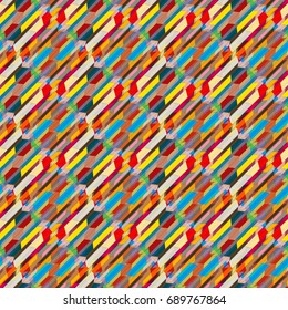 Abstract color seamless pattern for new background.