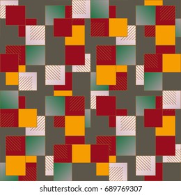 Abstract color seamless pattern for new background.